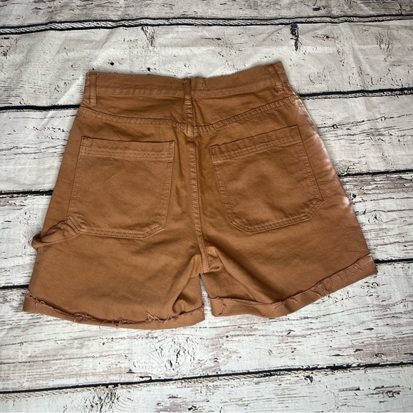 PacSun High Waisted Boyfriend Carpenter Shorts Size 26 - Picture 10 of 10